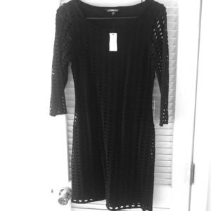 Express black dress
